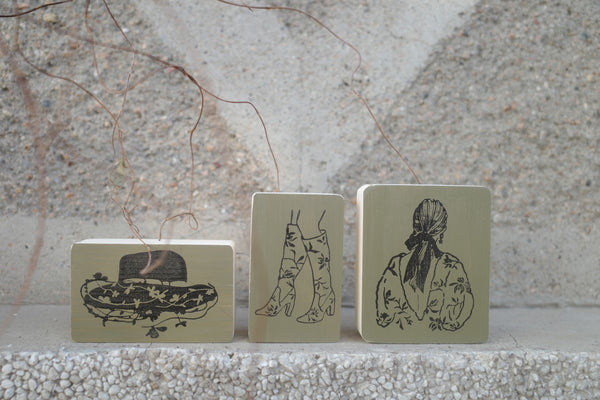 Hanen Studio: Rendez Vous Series Rubber Stamp