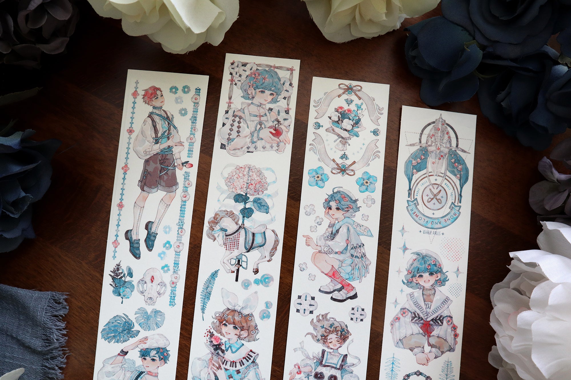 Wampisame Masking Tape: Rest Among the Flowers