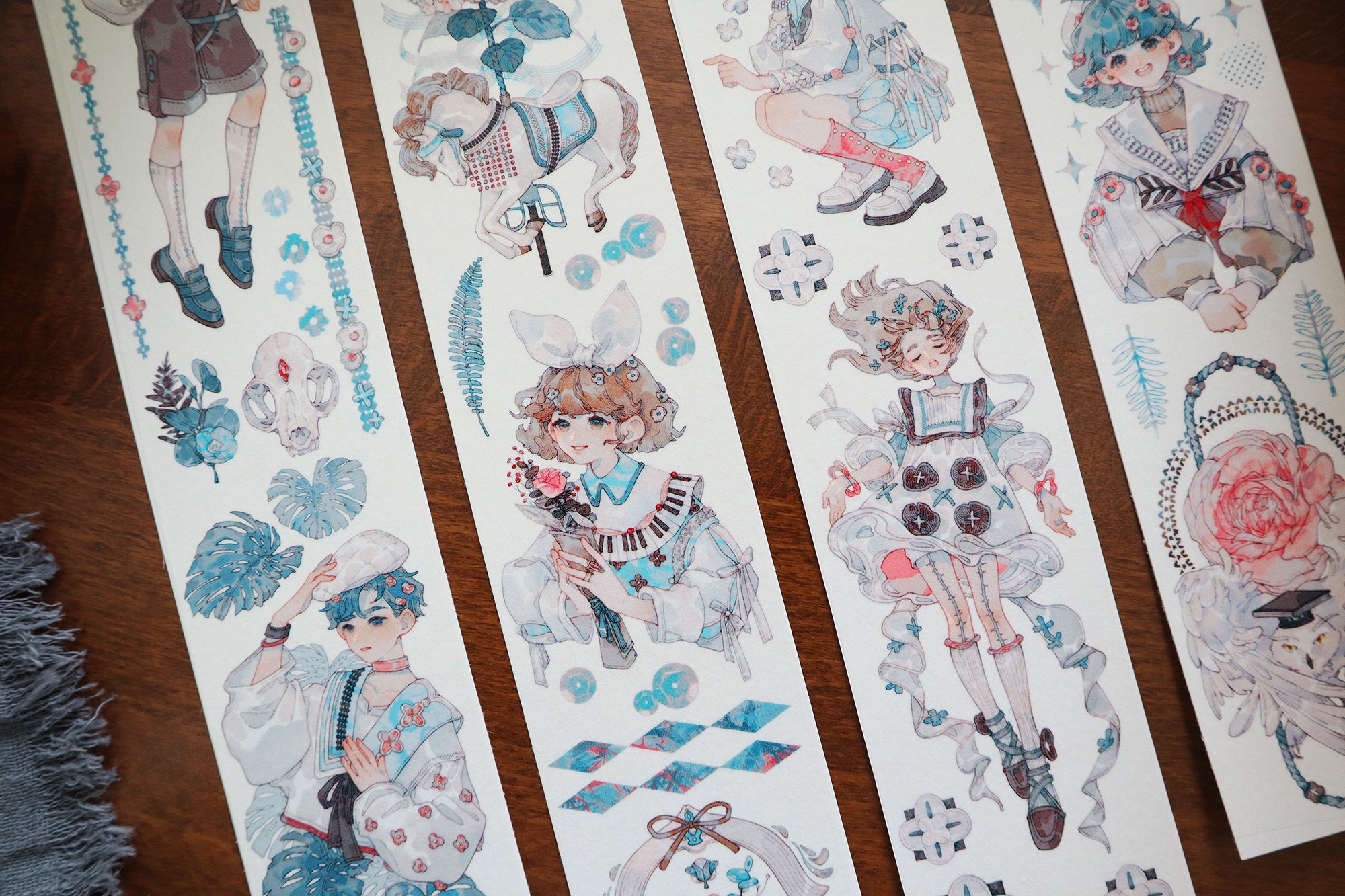 Wampisame Masking Tape: Rest Among the Flowers