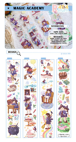 Return 404 Masking Tape: Magic Academy