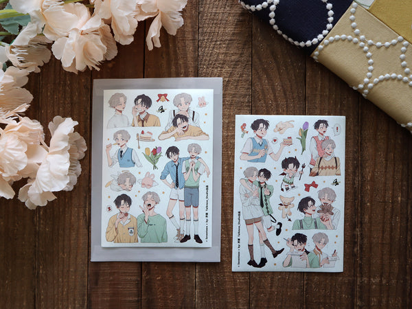 Talkness Studio Sticker Sheet: Seventeen