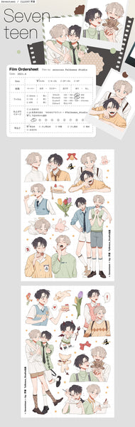 Talkness Studio Sticker Sheet: Seventeen