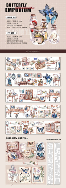 Shine Studio Tape Sample: Butterfly Emporium