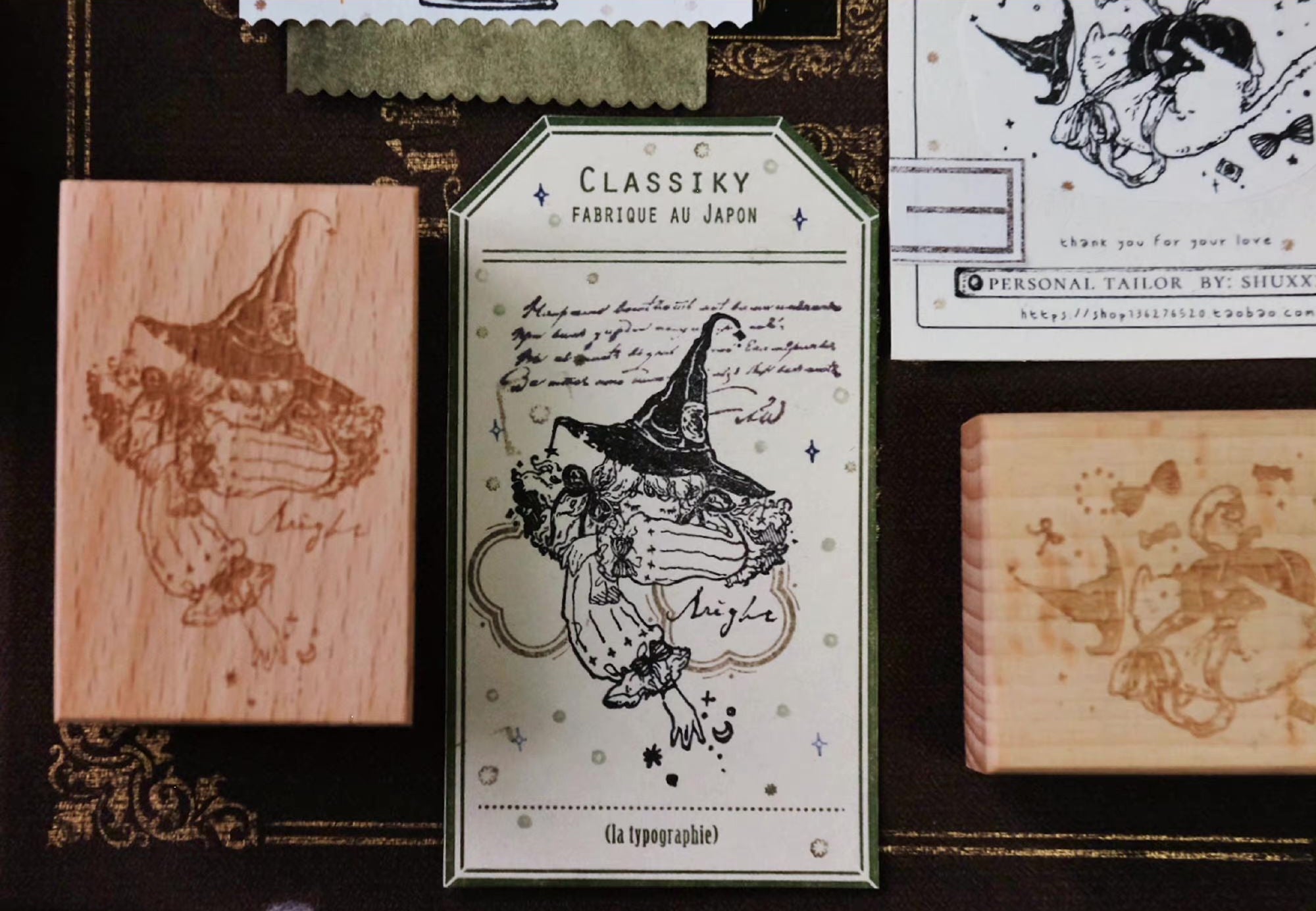 Shuxxxia Original Design: Halloween Stamps Set