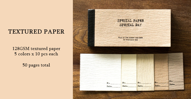 Assorted Specialty Paper Pad