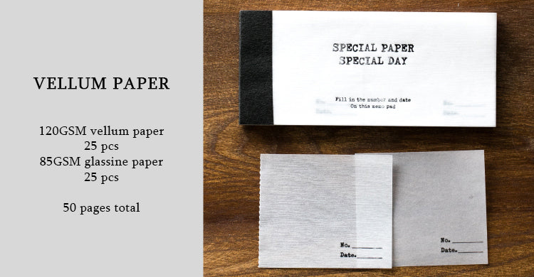 Assorted Specialty Paper Pad