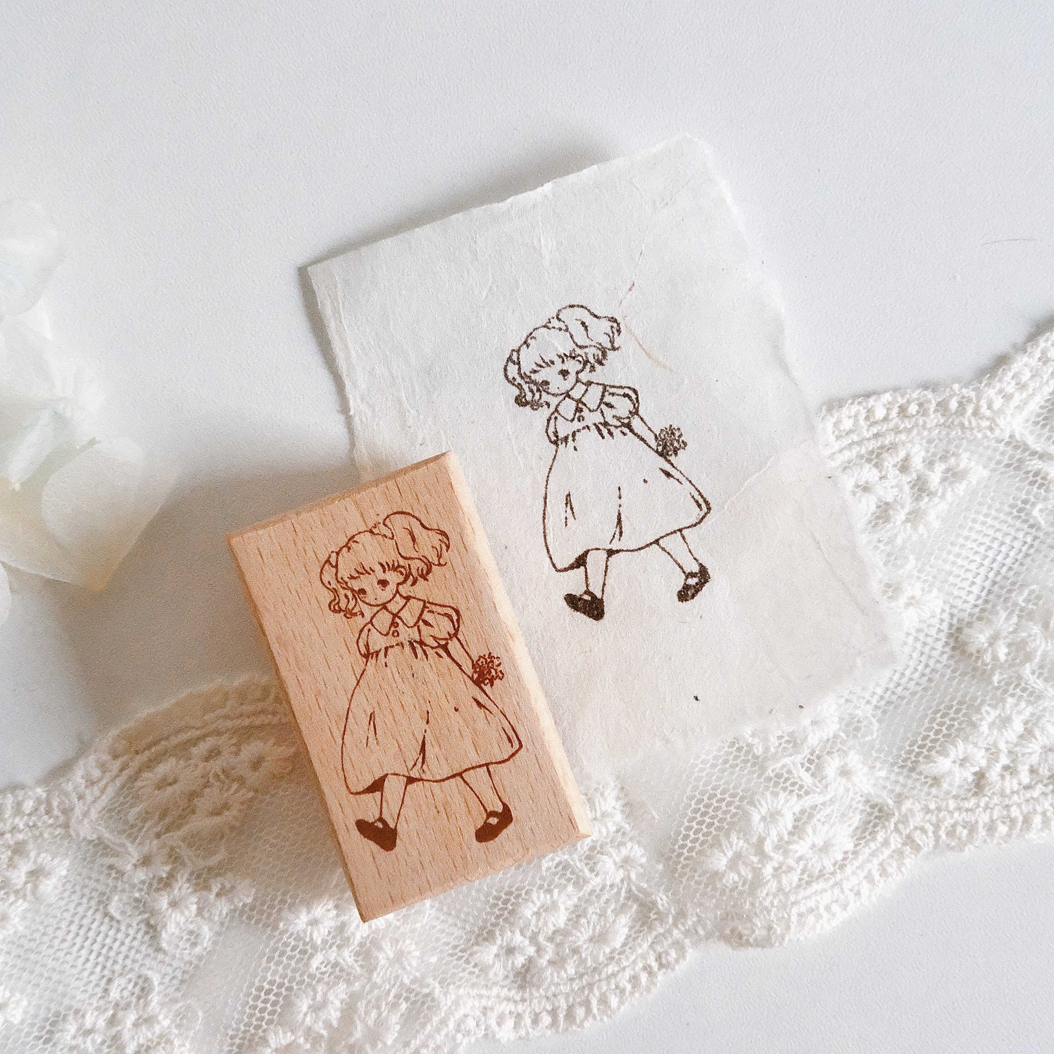 Freckles Tea Stamp: Ono Girl