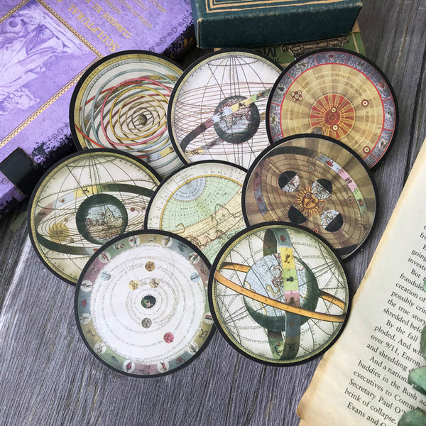 Astrological Map Stickers Pack