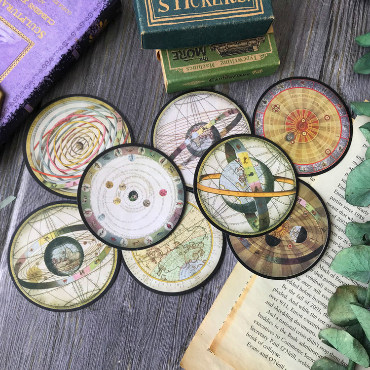 Astrological Map Stickers Pack