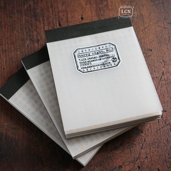 LCN Design Studio: Starry Night NO. 2 Memo Pad