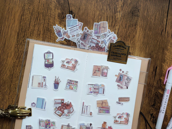 Stationery Tools Sticker Pack
