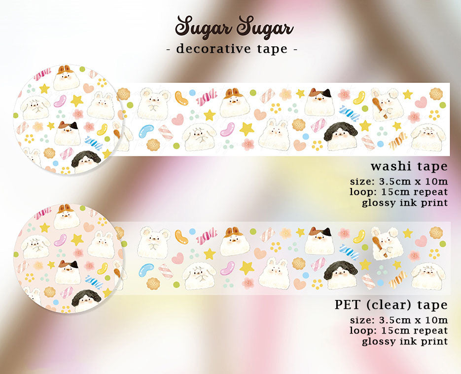 Tang Yuan Masking Tape: Sugar Sugar
