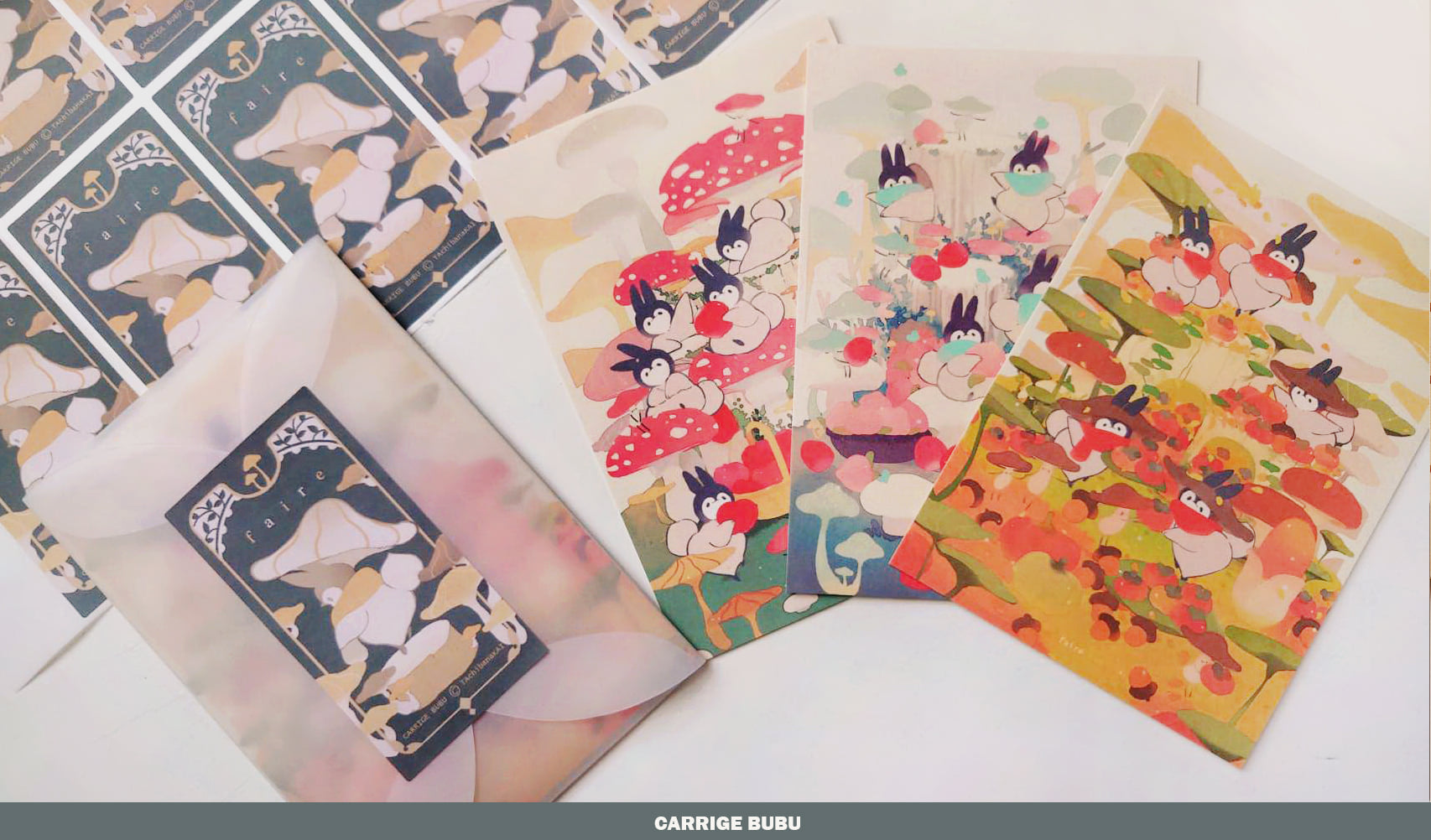 Tachibanakai Postcards: Faire