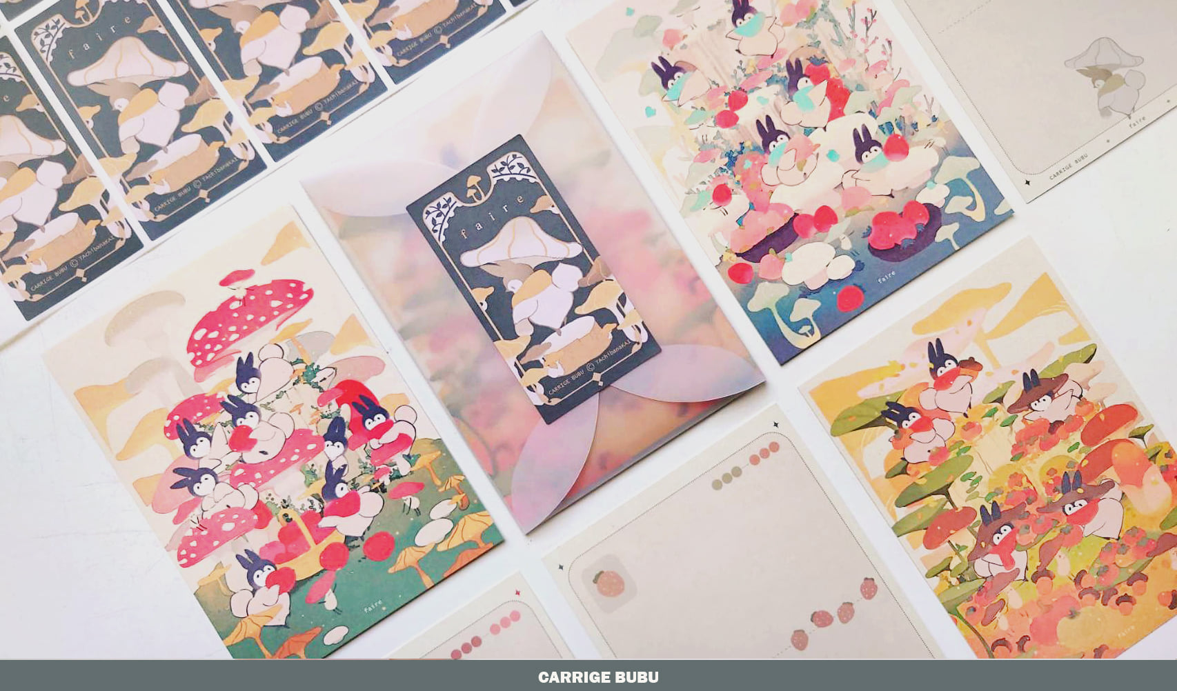 Tachibanakai Postcards: Faire