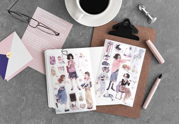 Talkness Studio Sticker Sheet: Wonderful Day