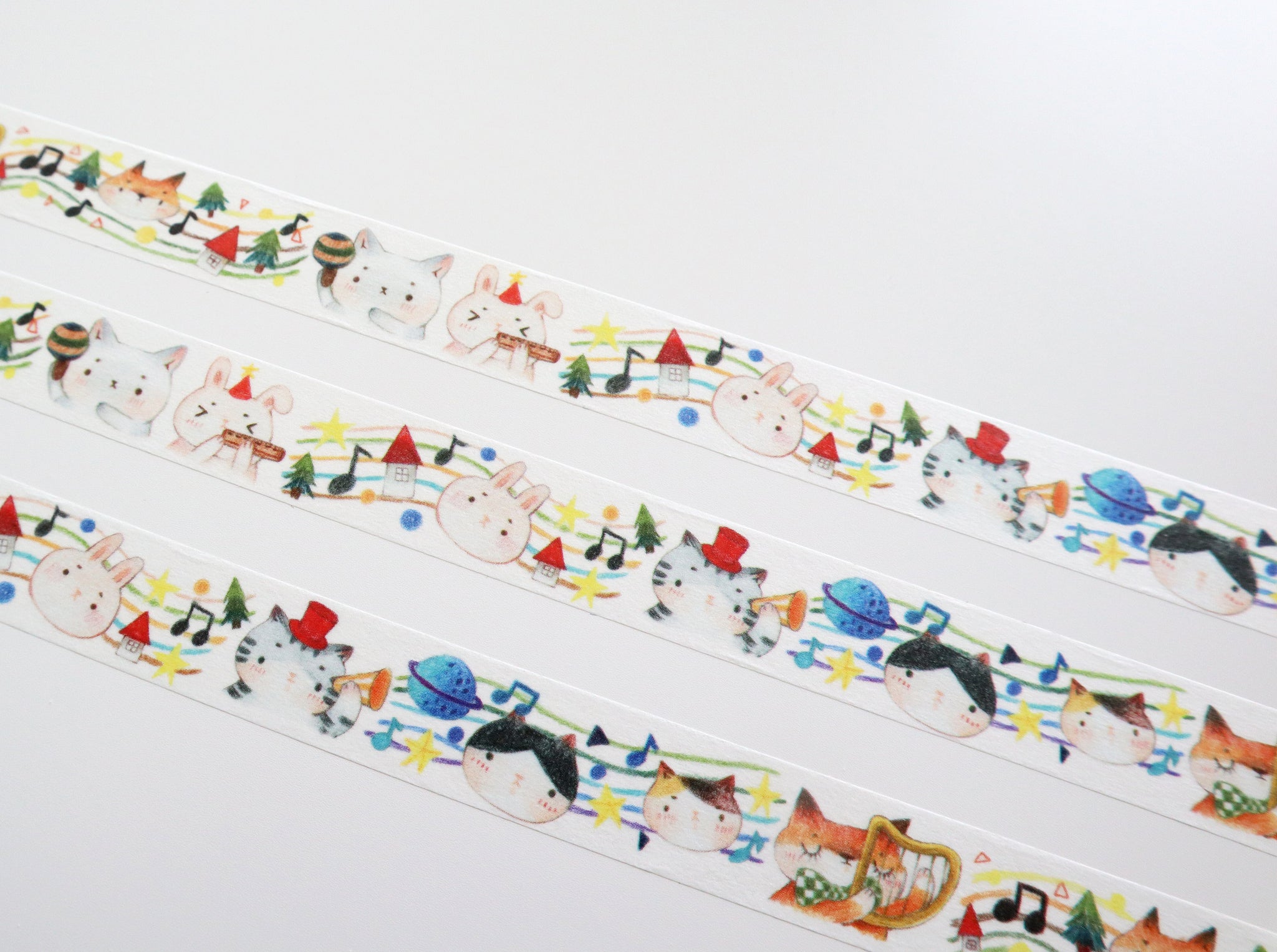 Tang Yuan Washi Tape: Forest Music