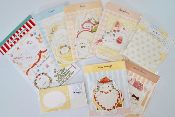 Tang Yuan Memo Paper: Fruit Labels Series