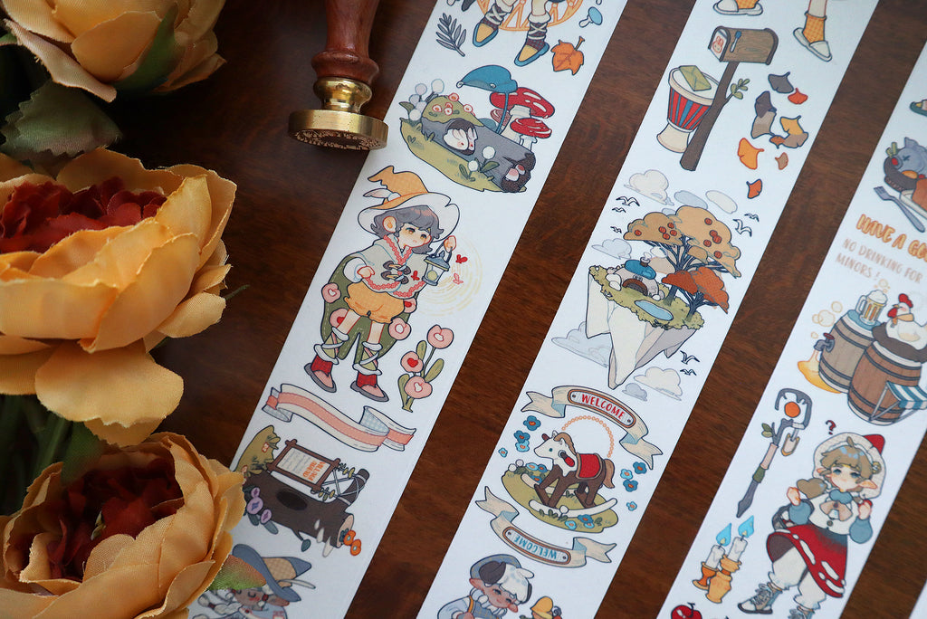 Wampisame Masking Tape: The Adventurer's Bazaar