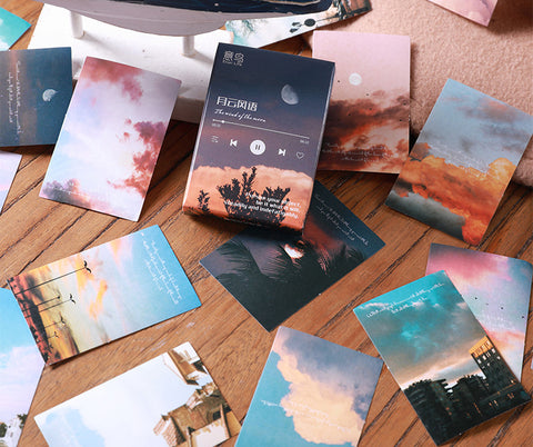 The Wind of the Moon Box Sticker Set