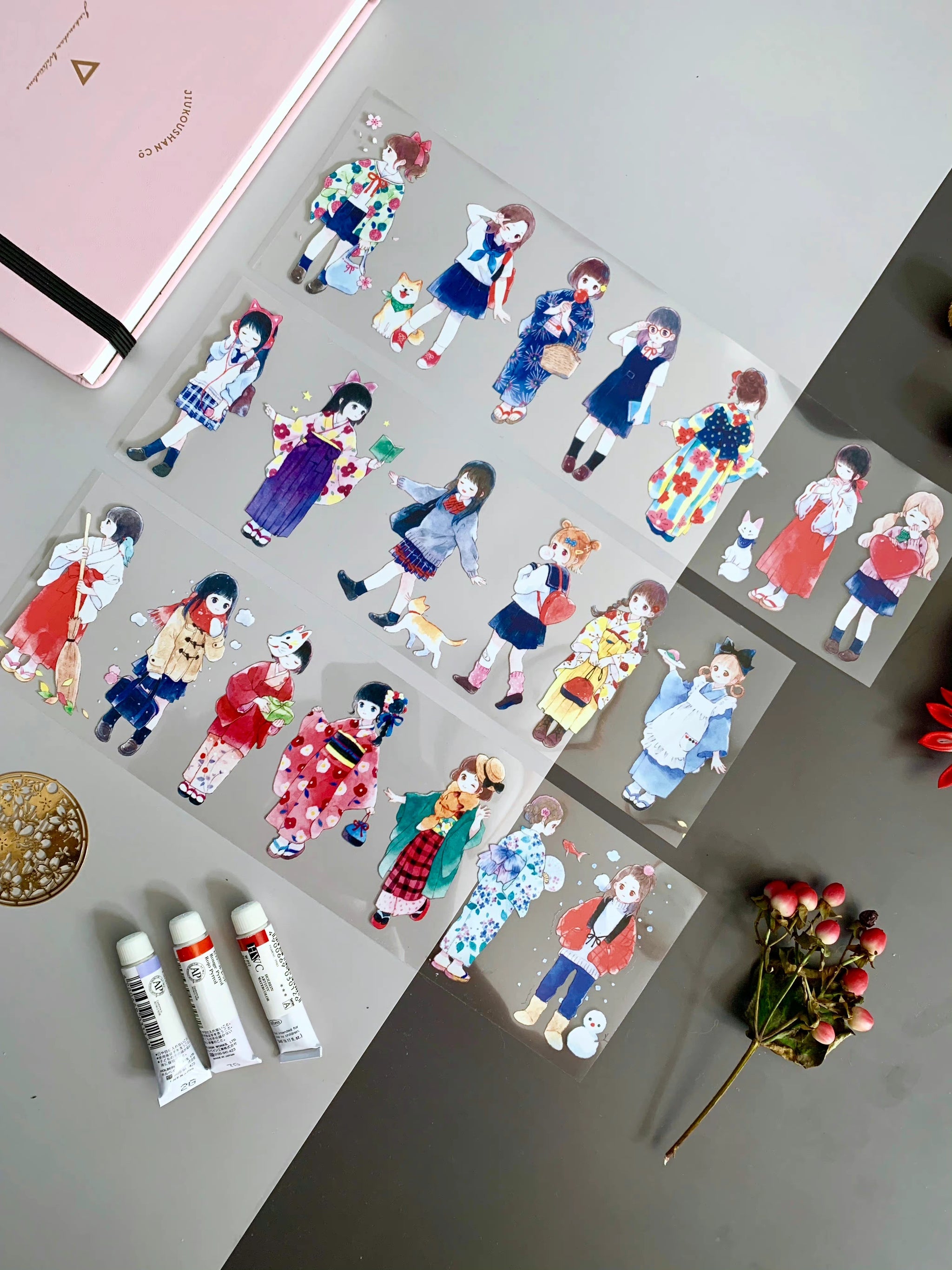Tianxiaobao's Starry Sky: The Girls Masking Tape