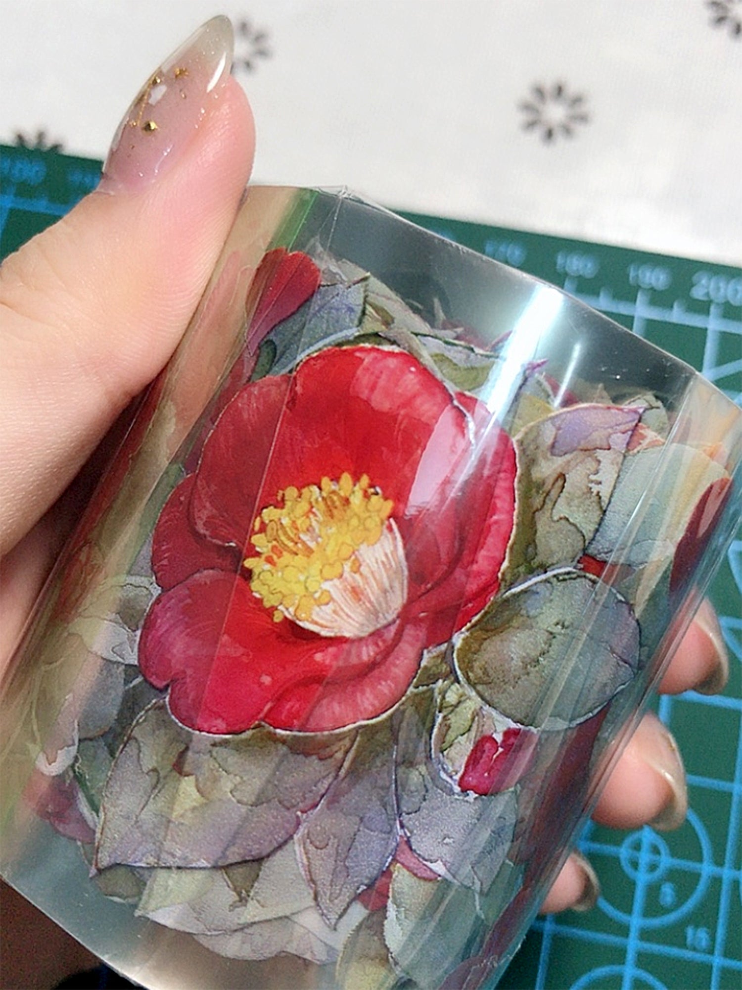 TIBR Washi Tape: Camellia