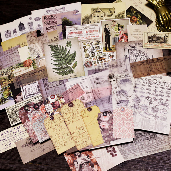 Cheeserabbit Studio: Junk Journal Ephemera Kit - Collection 3