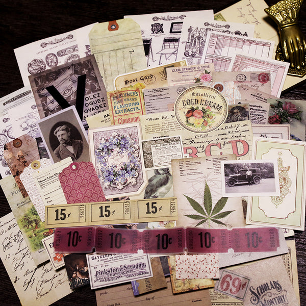 Cheeserabbit Studio: Junk Journal Ephemera Kit - Collection 4