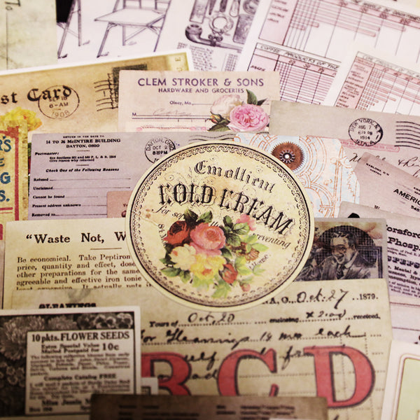 Cheeserabbit Studio: Junk Journal Ephemera Kit - Collection 4