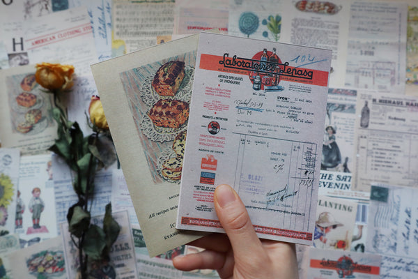 Vintage Prints Paper Pad A