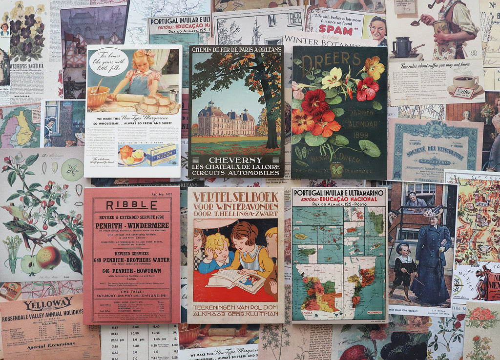 Vintage Prints Paper Pad B