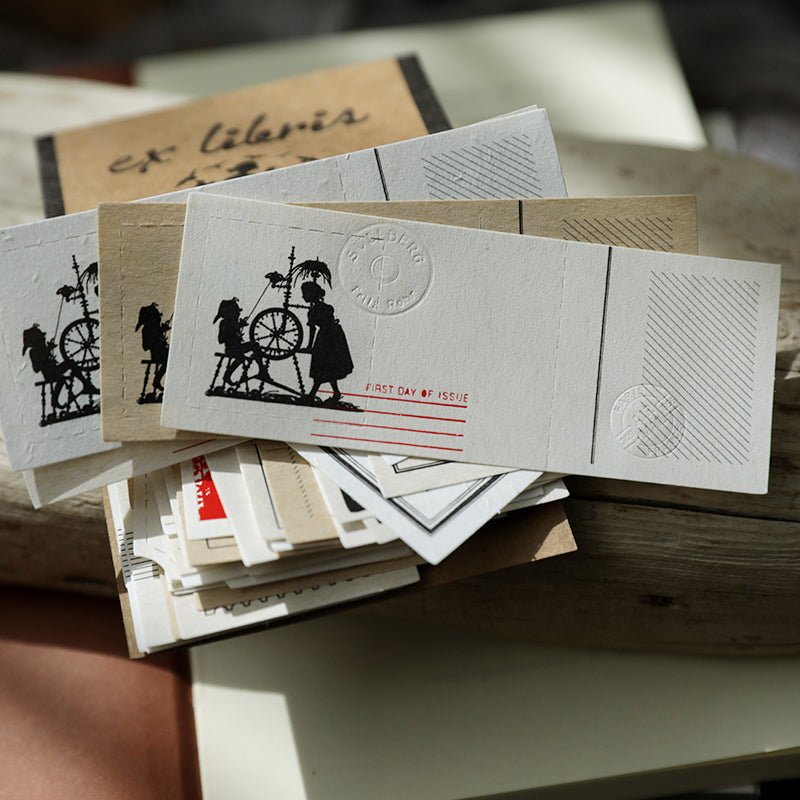 Milk Tea Series Assorted Paper Journaling Cards: Set B