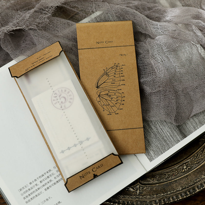 Milk Tea Series Assorted Paper Journaling Cards: Set C