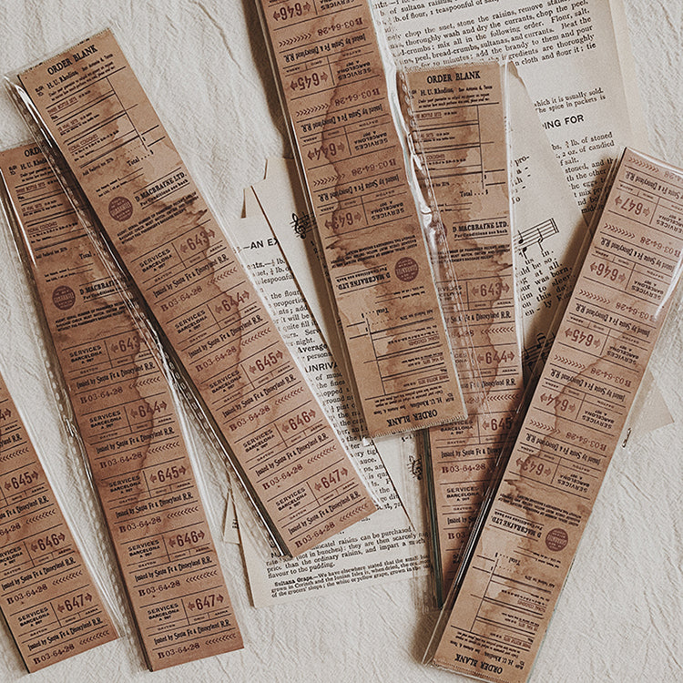 16PCS Vintage Ticket Stubs Sampler Pack