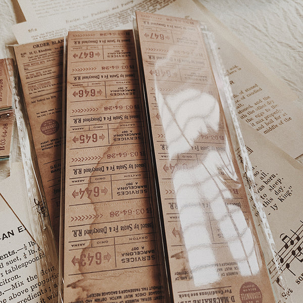 16PCS Vintage Ticket Stubs Sampler Pack