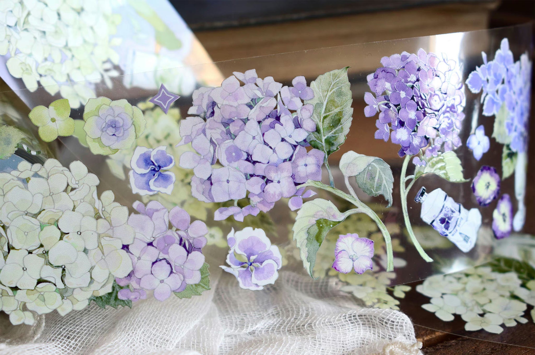 Wildberry Lab Masking Tape: All Sorts of Hydrangea