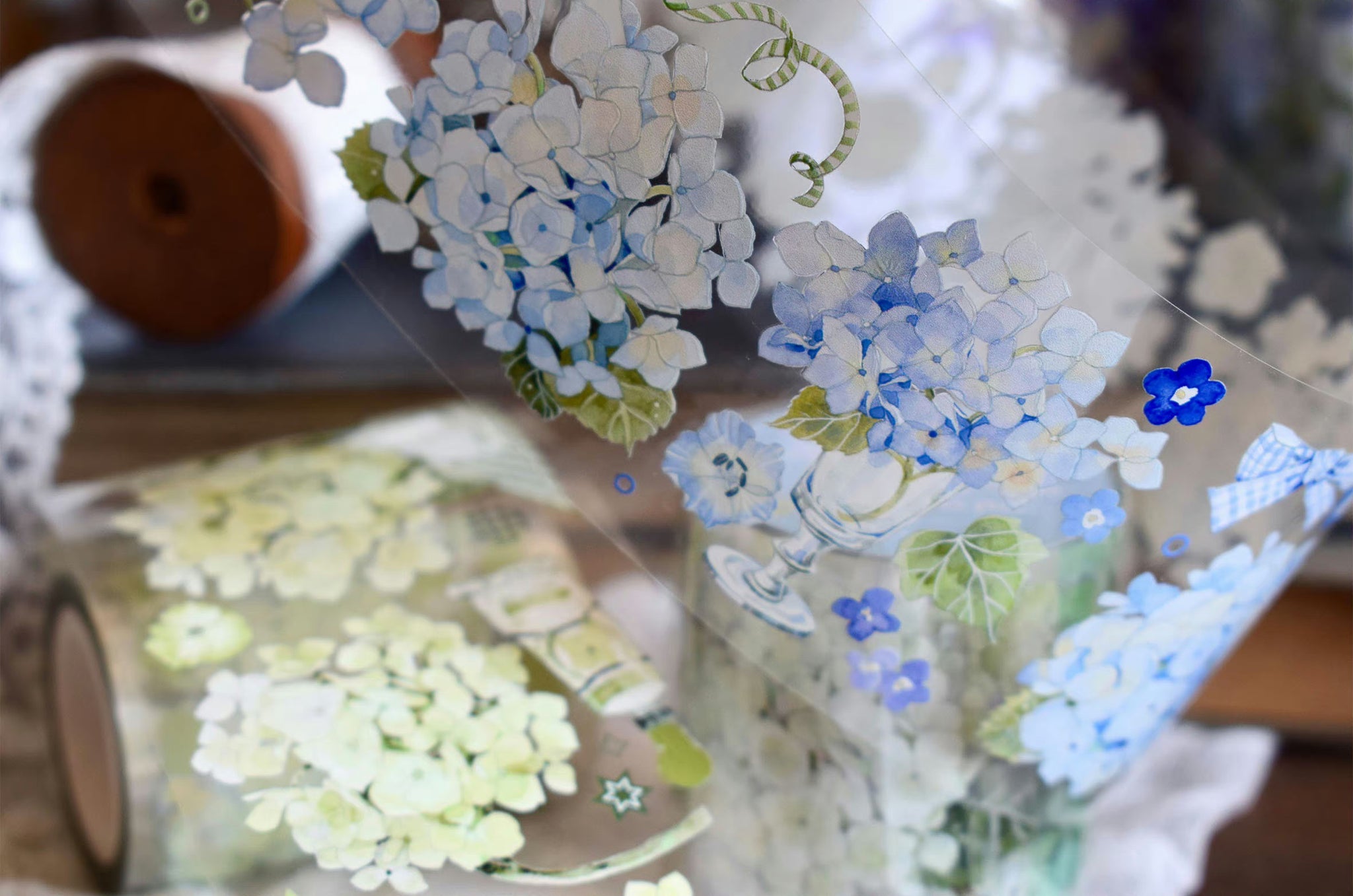 Wildberry Lab Masking Tape: All Sorts of Hydrangea