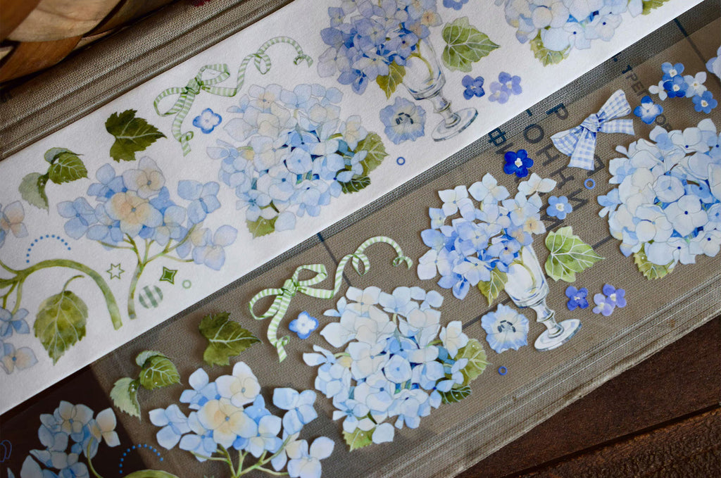 Wildberry Lab Masking Tape: All Sorts of Hydrangea