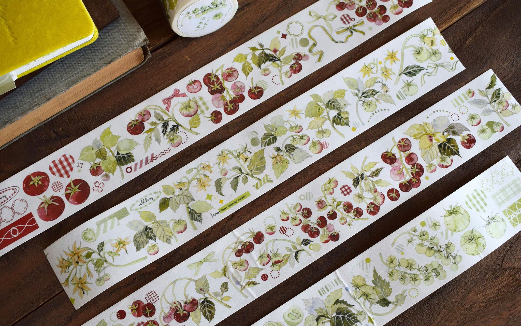 Wildberry Lab Masking Tape: All Sorts of Tomatoes