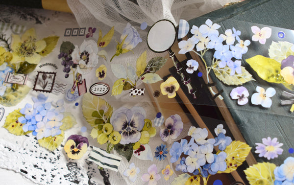 Wildberry Lab Masking Tape: Berries and Hydrangea