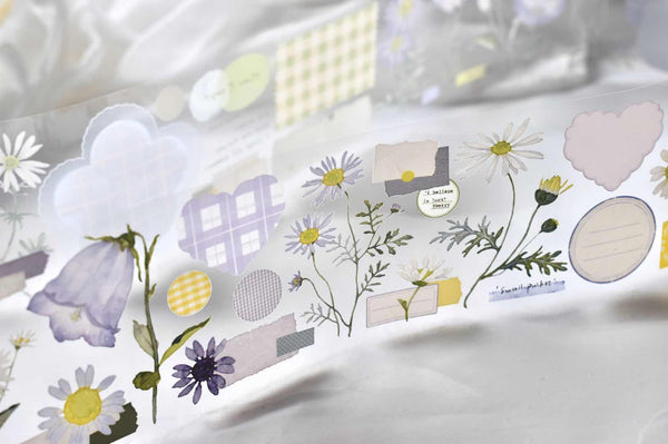Wildberry Lab Masking Tape: Daisy Poem