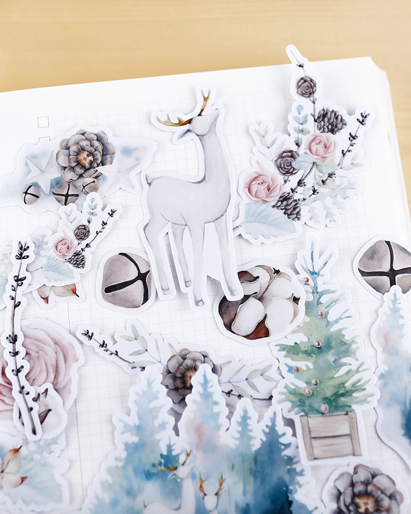 Winter Forest Stickers Pack