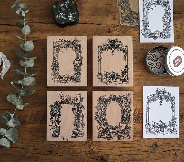 Extra Large Wooden Frames Stamp