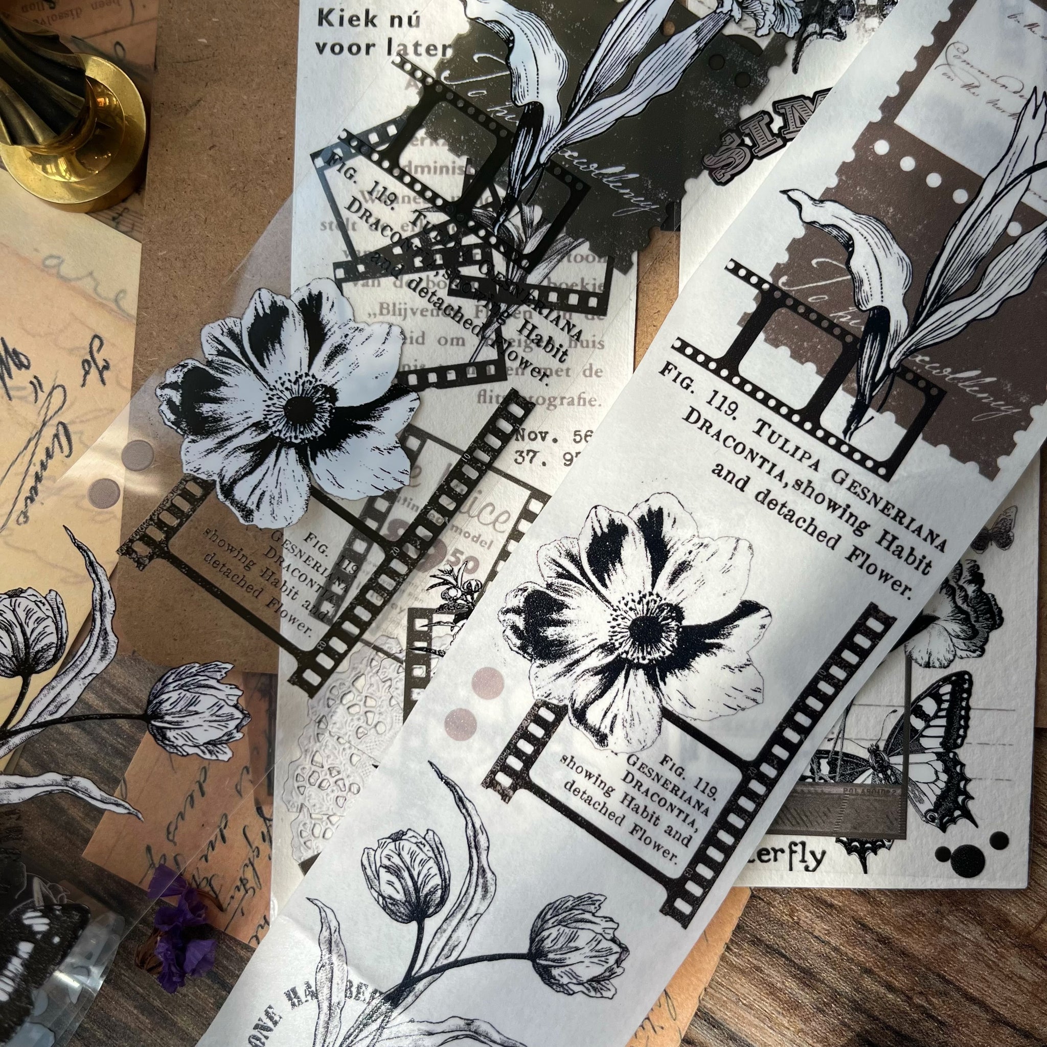 Yier Masking Tape: Impressions of Flowers