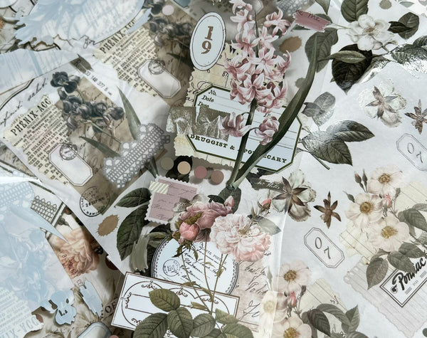 Yier Masking Tape: White & Clear