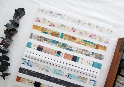 Washi Sample Set: Yohaku
