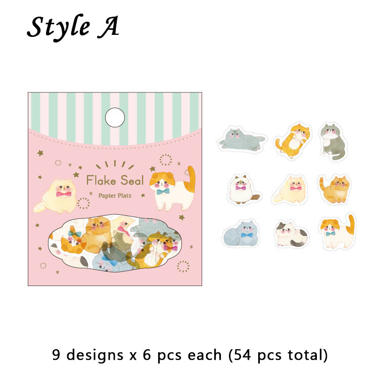 Yoko x Papier Platz Cats Stickers Pack