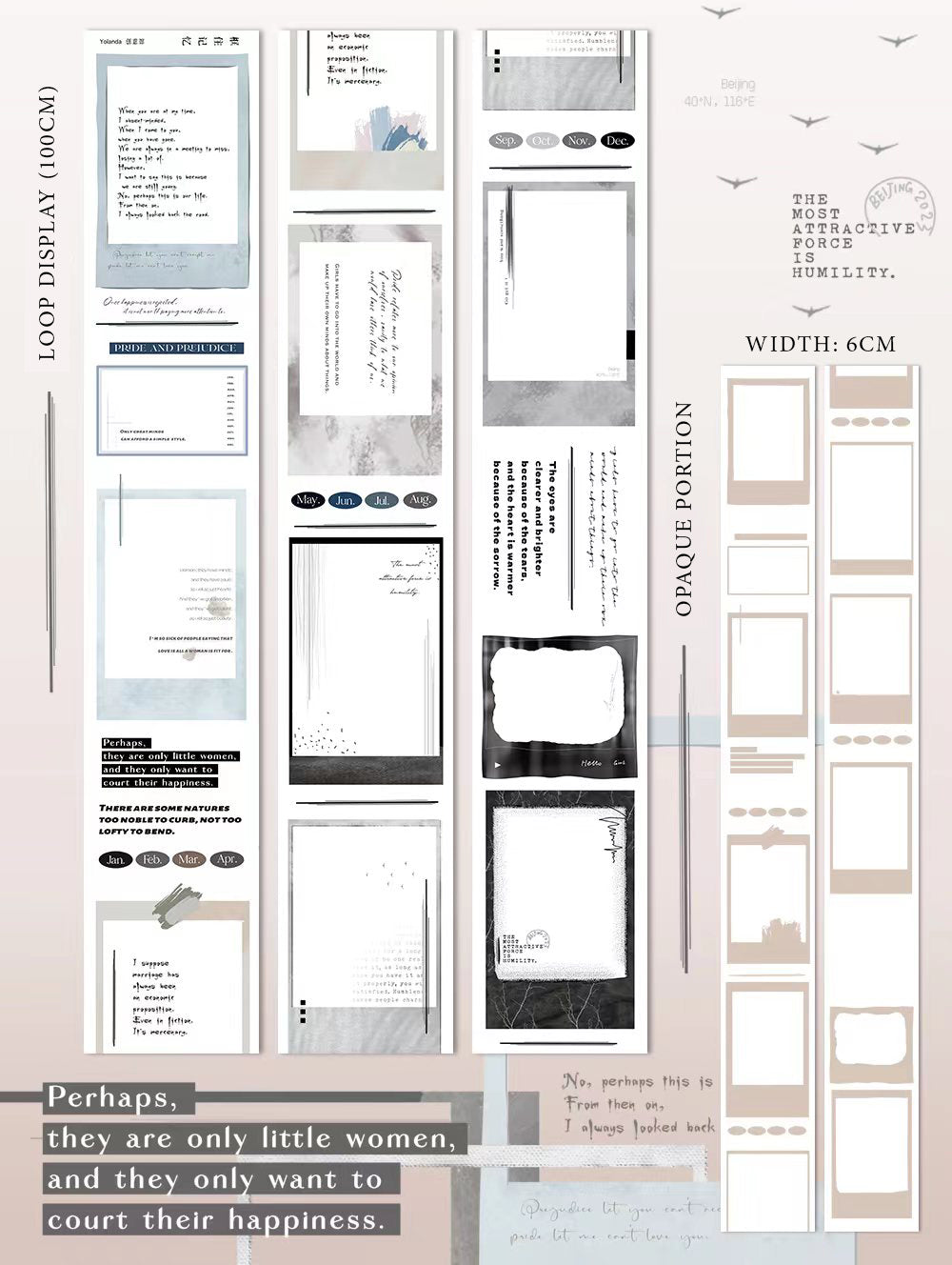 Yolanda Design Masking Tape: Frame Memories