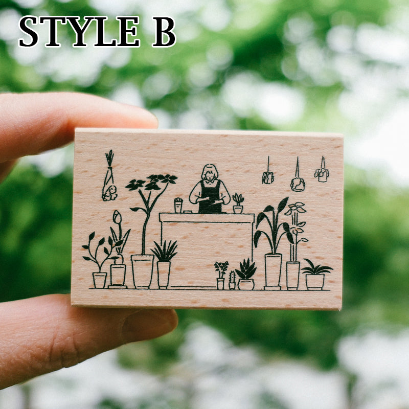 Yowoo Studio Rubber Stamp: Outing