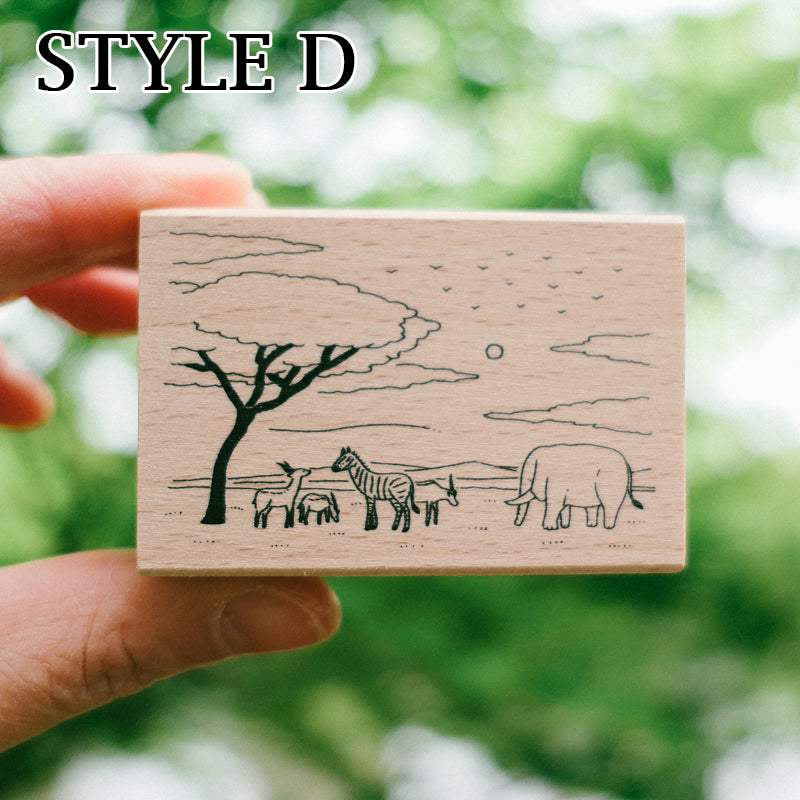 Yowoo Studio Rubber Stamp: Outing