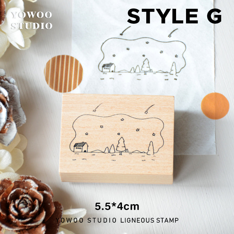 Yowoo Studio Rubber Stamp: Small Moments